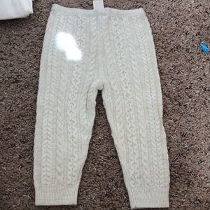 Baby B’Gosh Beige Cable Knit Pants